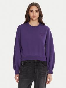 Свитшот regular fit Maliardo 105510 A2RB Pinko, фиолетовый