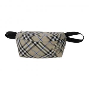 Burberry Полиэстеровый поясной мешок мужской мохово-зеленый