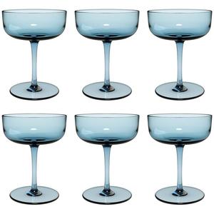 Нравиться. by Villeroy & Boch Стеклянная миска для шампанского/десертная миска Like Glass, 100 мл, набор из 6 предметов Ice - DS