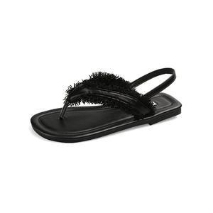 Женские сандалии на одной застежке TAFN, черный