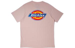 Футболка унисекс пыльно-розовая Dickies, розовый