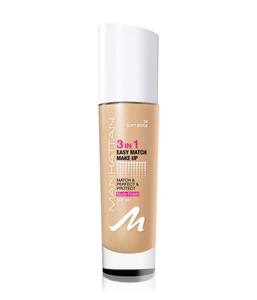 Жидкая основа Manhattan 3in1 Easy Match, Nr. 034 Soft Beige, 30 ml