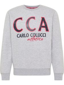 Свитер Carlo Colucci Sweatshirt Dalvit, пятнистый серый