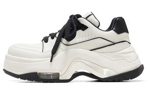 Низкие, массивные, нескользящие кроссовки унисекс VITTORIO VENTURA, Ecru Black Frame