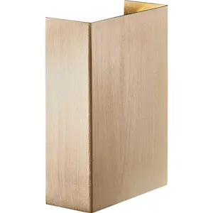 Настенный светильник LED FOLD с LED-модулем теплого белого света, магнитное крепление, +LED-модуль, +3 световые шаблоны, устойчив к морской воде Nordlux, Messingfarben