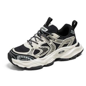 MIIOW Мужские черные массивные кроссовки лоу-топ, цвет Black