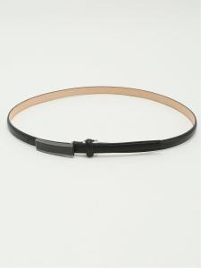 Узкий ремень с пряжкой верхнего типа Mfeditorial, цвет 05 Black