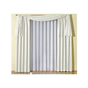 Штора Janine с присборенной лентой, 1 шт. Wirth, кремовый