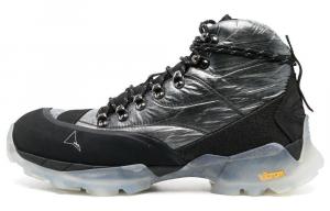 Кроссовки мужские высокие черные Roa