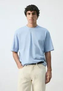 Простая футболка Mango, Bleu Ciel