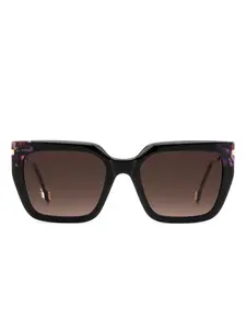 Солнцезащитные очки с квадратной оправой и градиентными линзами Carolina Herrera, черный
