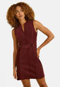 Платье Love & Roses Shift dress, Burgundy Red/Red