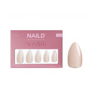Искусственные ногти glazed pearl almond softgel press on nails Naild, количество 1 шт.