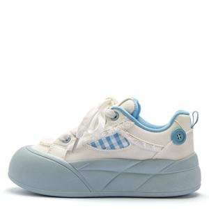 Женские износостойкие низкие кроссовки STAE, White Pink