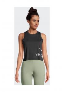 Топ с круглым вырезом и логотипом «yael» Venice Beach, черный