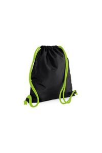 Сумка Icon на шнурке/спортивный пакет (2 шт.) Bagbase, черный