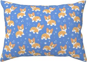 Pevtufa Чехол на подушку с принтом Kawaii Corgi Kawaii Corgi