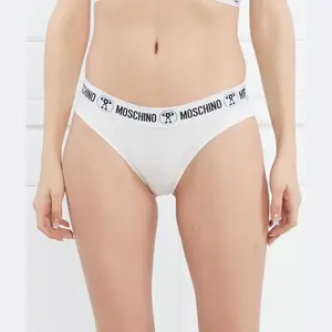 Бразильские трусики Moschino, белый