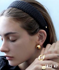Iris47/повязка на голову jacqueline/повязка на голову hb71, цвет Black