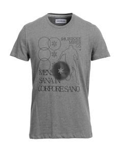 Футболка Bikkembergs, серый