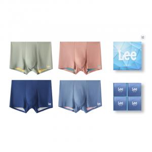 Prism Color Two трусы мужские 4 шт Lee, светло-голубой