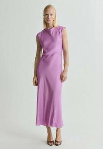 Коктейльное/вечернее платье MIDI Mango, фиолетовый