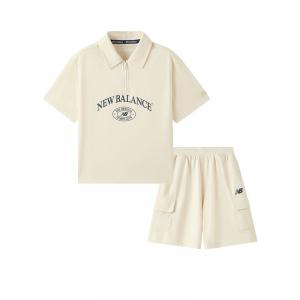 New Balance Повседневная спортивная одежда cream для детей 3-7 лет