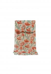 Шарф-цветок ZEBRO, бежевый