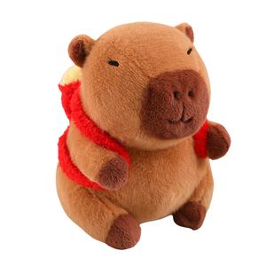 Милые мультяшные плюшевые капибары Плюшевая игрушка 25см/35см/45см высота MLING