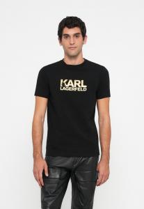 Футболка KARL LAGERFELD CREWNECK, Black\\Gold-Coloured/Gold-Coloured