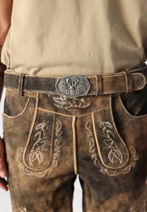 Кожаные брюки Stockerpoint, коричневый