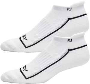 Женские носки для гольфа FootJoy ProDry Roll Tab — 2 упаковки, белый