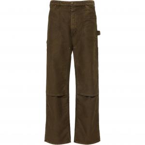 Широкие брюки Maison Margiela, коричневый