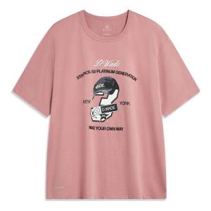 Футболка way of wade Li-Ning, розовый