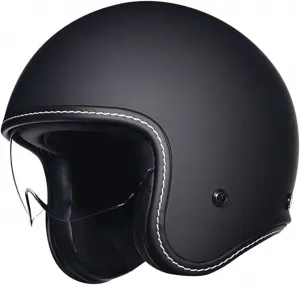 Ретро мотоциклетные полушлемы, мотоциклетные шлемы, шлемы для скутеров для мужчин и женщин, сертифицированные DOT/ECE, шлемы-«джет», полушлемы, шлемы-«шлемы» с визором, открытые шлемы для мотоциклов, круизеров и мопедов QAZXCVB, 4