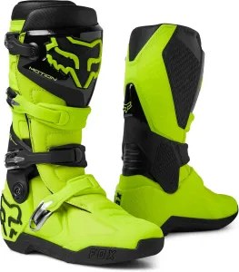 Мотоциклетные ботинки Fox Racing Men's Motion Motocross Boots, Yellow