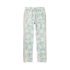 Спортивные брюки Palm Angels Palms All Over 'Light Blue/Off White', синий
