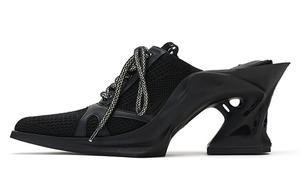 Мюли женские женские с закрытым носком, без сахара Daphne Lab, черный