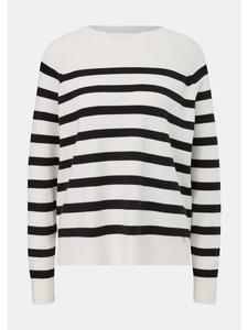 Вязаный свитер в цвете 01S7_белый comma