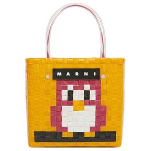 Сумка-шоппер из полипропилена Желтая MARNI