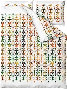 Постельное белье, хлопок, высокого качества 160x200 Шестиугольник Цветные геометрические узоры Zaratex