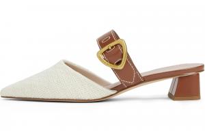 Женские закрытые тапочки на композитной подошве 3,6 см CHARLES&KEITH, многоцветные