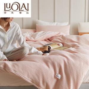 LUOLAI HOME Комплект постельного белья 4 предмета, 180x230 см, простыня, пододеяльник, 2 наволочки