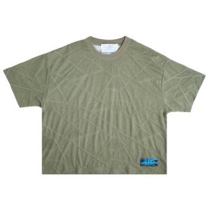 Футболка Jungles Textured Tee 'Green', зеленый