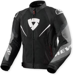 Куртка мотоциклетная мужская REV'IT! Quantum 3 Air Urban Sport, Black/White