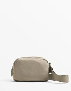 Сумка-пояс Oysho Cross-body цвета хаки