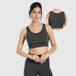 SMILODOX Женский спортивный бюстгальтер Kathi антрацитовый