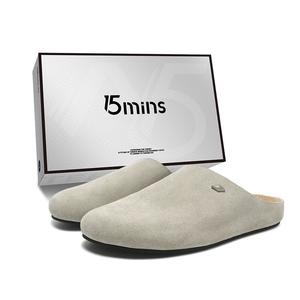 Тихие износостойкие сандалии с закрытым носком унисекс 15 MINS, Gray