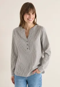 Блузка из жатой ткани с эффектом потертости Cecil, Braun