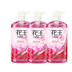 KAO HUAWANG шампунь для лечения перхоти и разглаживания волос восстанавливающий, объемный и пышный 750ml Rose